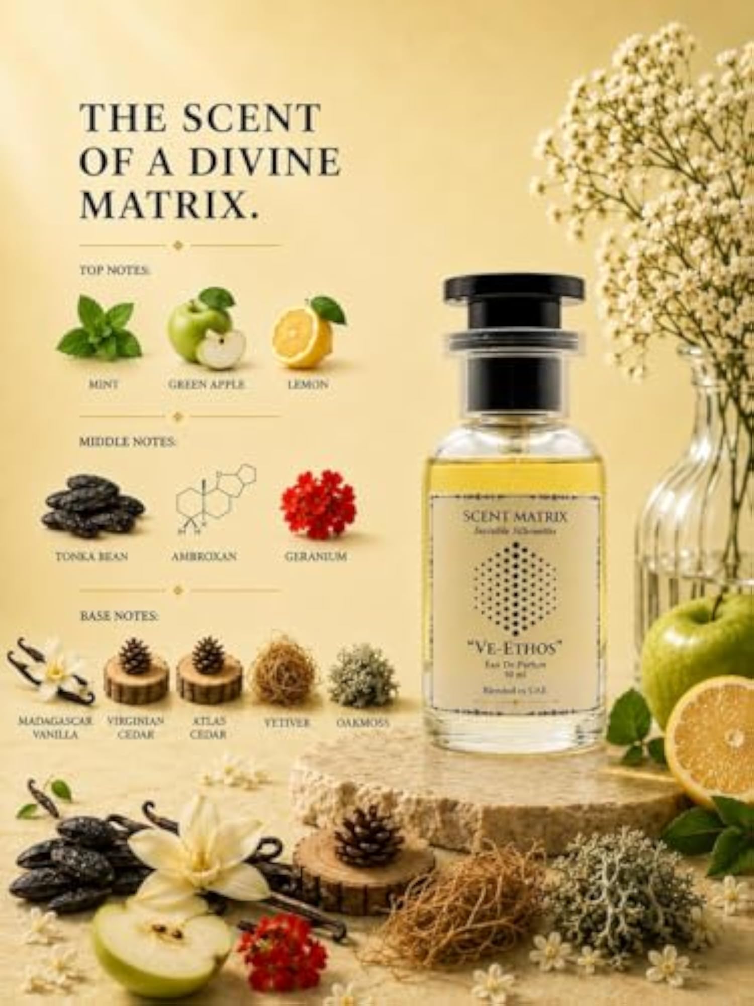 VE-ETHOS Eau De Parfum 50 ML, Atelier Collection